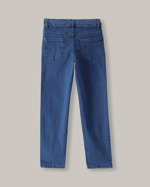 Slim Jeans Azul Acero